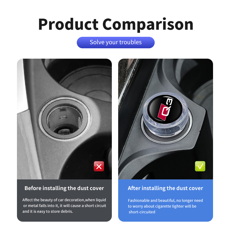 For Audi Car Cigarette Lighter - Vape Decoration recension och pris