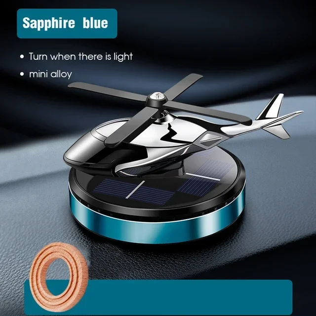 Car Air Solar Helicopter Decor - Vape Decoration recension och pris