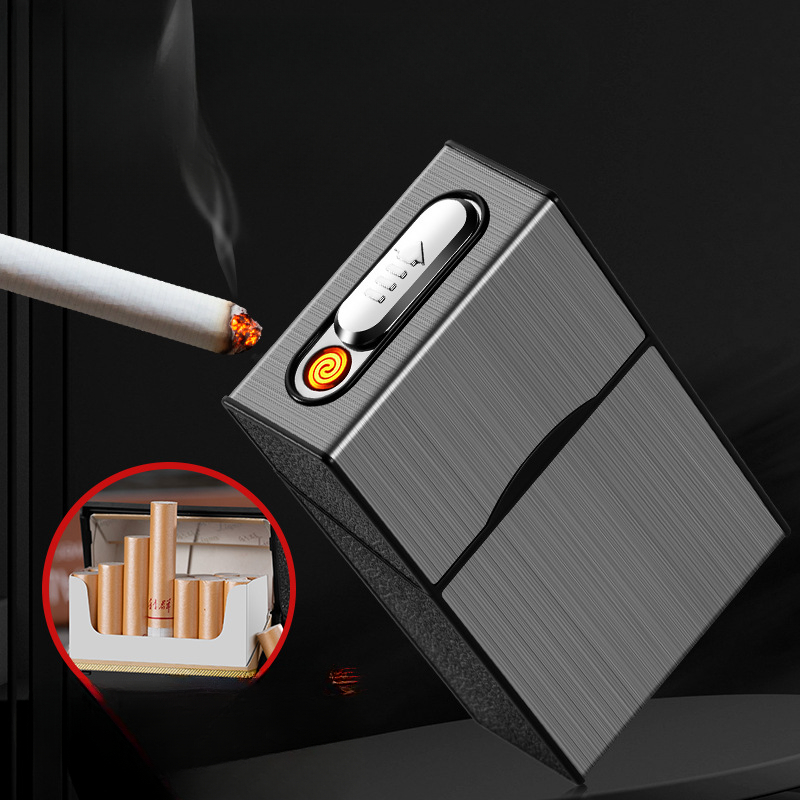 2 In 1 20 Cigarette Case Light - Accessories For Vaping recension och pris