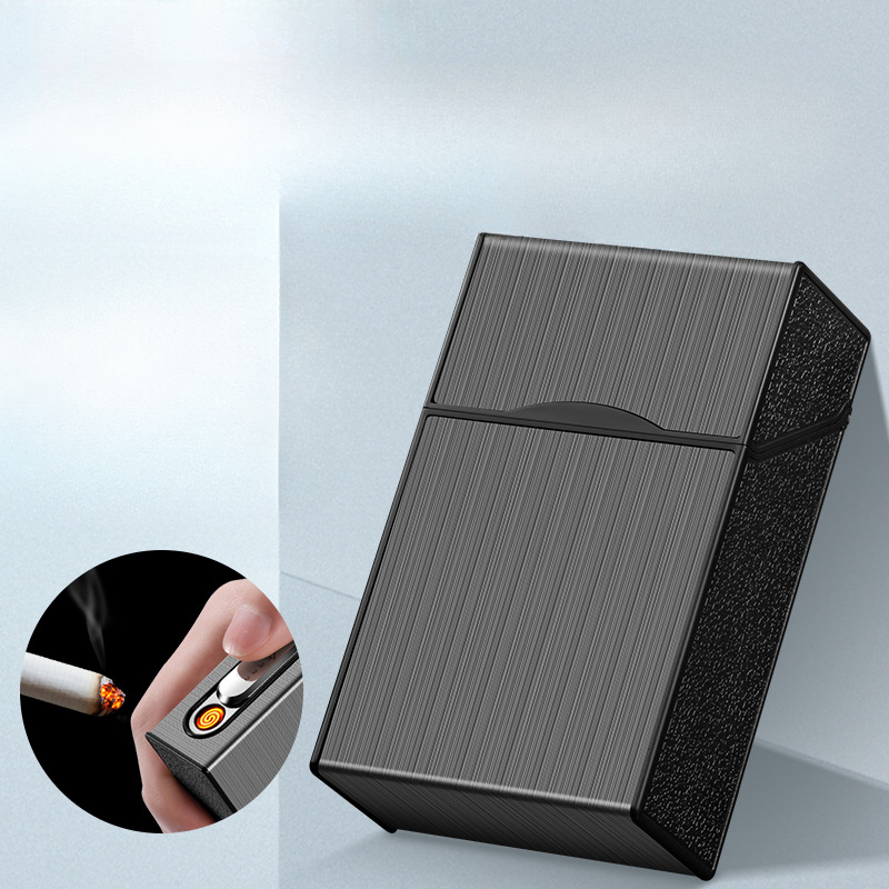2 In 1 20 Cigarette Case Light - Accessories For Vaping recension och pris