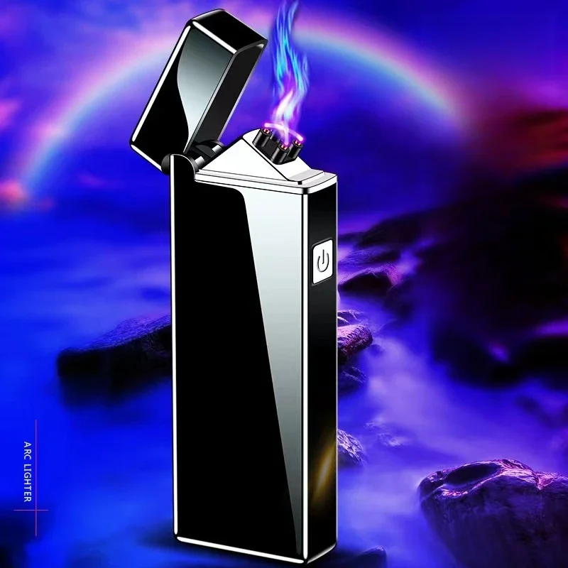 New Electronic Windproof Doubl - Accessories For Vaping recension och pris